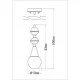 Подвесной светильник Pikart 4844-4 Dome Lamp Подвесной светильник Pikart 4844-4 Dome Lamp