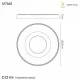 Потолочный светильник Mantra COIN 100W LED CEILING 7562 Потолочный светильник Mantra COIN 100W LED CEILING 7562