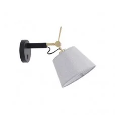 Бра Azzardo Zyta Wall XS BK/GO Grey AZ4186