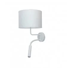 Бра, настінний світильник Nowodvorski 9073 Hotel Plus E27+G9 2x10W+10W IP20 білий Бра, настінний світильник Nowodvorski 9073 Hotel Plus E27+G9 2x10W+10W IP20 білий