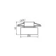 Точечный светильник Kanlux 29232 Govik GU10/GU5.3 1x10W IP20 черный