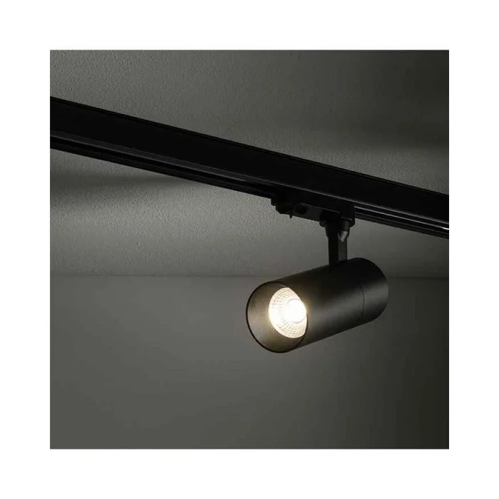 Прожектор на трек 3фази Nowodvorski 10400 CTLS Tinos LED Black світлодіодний Чорний Прожектор на трек 3фази Nowodvorski 10400 CTLS Tinos LED Black світлодіодний Чорний