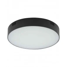 Світильник стельовий Nowodvorski 10417 Lid Round LED 1x35W 4000K 3000Lm IP20 чорний