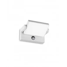 Вуличний світильник з датчиком руху Ideal Lux 287720 Swipe LED 1x21W 3000K 2300Lm IP54 білий