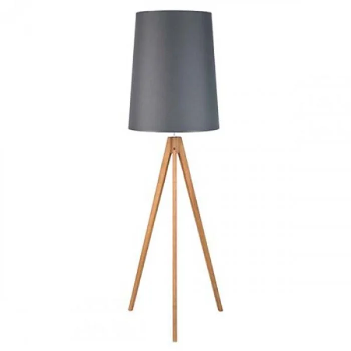 Торшер TK Lighting 5046 Walz E27 1x15W IP20 серый