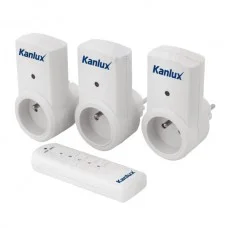 Розетка-таймер Kanlux 7980 Apo TM-3 набор из 3 шт.