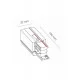 Ввод питания 3 фазы Nowodvorski 8232 Track CTLS Power End Cap Left (PE-L)