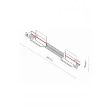 Гибкое соединение 3 фазы Nowodvorski 8677 Recessed Track CTLS Recessed Power Flex Connector
