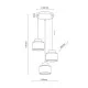 Подвесной светильник, люстра TK Lighting 2594 Duo Juta E27 3x15W IP20 белый