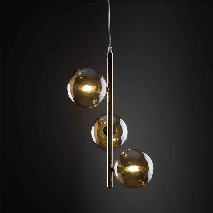 Подвесной светильник, люстра TK Lighting 4838 Estera G9 3x8W IP20 золотой Подвесной светильник, люстра TK Lighting 4838 Estera G9 3x8W IP20 золотой
