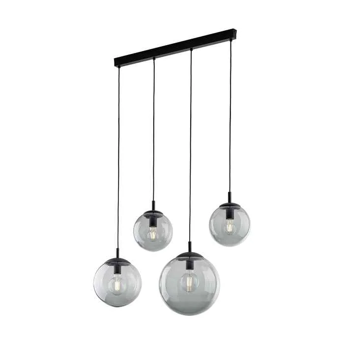 Подвесной светильник, люстра TK Lighting 5381 Esme E27 4x15W IP20 дымчатый Подвесной светильник, люстра TK Lighting 5381 Esme E27 4x15W IP20 дымчатый