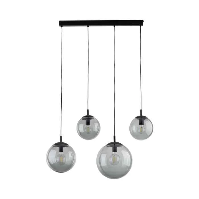 Подвесной светильник, люстра TK Lighting 5381 Esme E27 4x15W IP20 дымчатый Подвесной светильник, люстра TK Lighting 5381 Esme E27 4x15W IP20 дымчатый