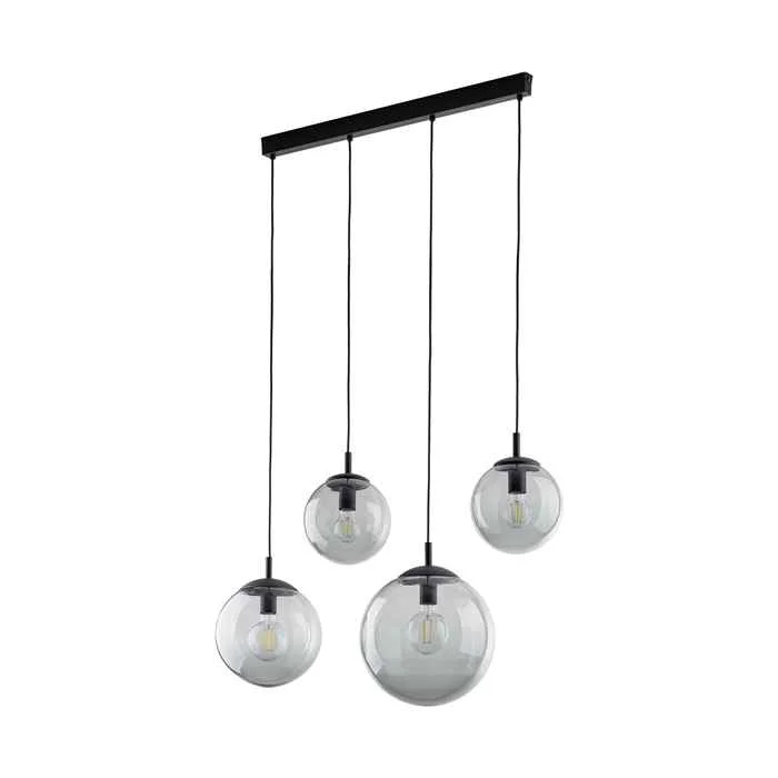Подвесной светильник, люстра TK Lighting 5381 Esme E27 4x15W IP20 дымчатый