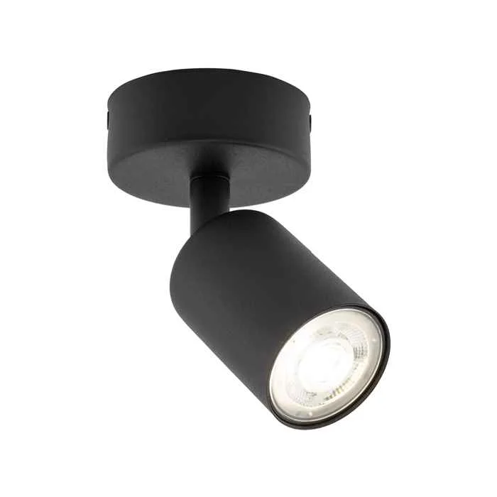 Світильник поворотний, спот TK Lighting 5739 Top GU10 1x10W IP20 чорний Світильник поворотний, спот TK Lighting 5739 Top GU10 1x10W IP20 чорний