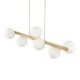 Подвесной светильник, люстра TK Lighting 5905 Estera G9 7x8W IP20 бежевый