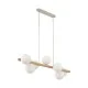 Подвесной светильник, люстра TK Lighting 5905 Estera G9 7x8W IP20 бежевый