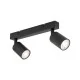 Світильник поворотний, спот TK Lighting 6175 Top GU10 2x10W IP20 чорний Світильник поворотний, спот TK Lighting 6175 Top GU10 2x10W IP20 чорний