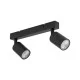 Світильник поворотний, спот TK Lighting 6175 Top GU10 2x10W IP20 чорний Світильник поворотний, спот TK Lighting 6175 Top GU10 2x10W IP20 чорний