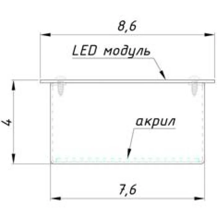 Светильник точечный для Griliato 86 mm Imperium Light 724186.05.91 Griliato 86Mm Светильник точечный для Griliato 86 mm Imperium Light 724186.05.91 Griliato 86Mm