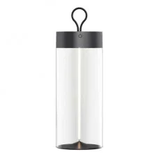 Настільна лампа з акумулятором, нічник Zuma Line 1003 Esterno Led 1x1.2W 2700K 100Lm IP20 Чорна