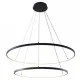 Подвесной светильник Zuma Line 2023200-BK Breno Led 2x60W 3000K/4000K/6000K 2500Lm IP20 Bl