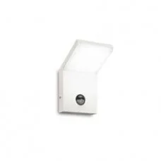 Вуличний світильник з датчиком руху Ideal Lux 269146 Style LED 1x9W 3000K 950Lm IP54 білий
