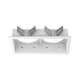 Монтажна рамка Ideal Lux 287935 Bento frame square twin