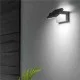 Вуличний світильник Ideal Lux 287706 Swipe LED 1x20.5W 3000K 2300Lm IP54 чорний