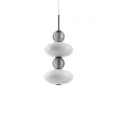 Подвесной светильник, люстра Ideal Lux 314167 Lumiere LED 1x34W 3000K 4550Lm IP20 серый