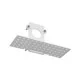 Элемент трековой системы Ideal Lux 320571 Ego end cap recessed easy con foro