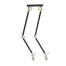 Подвес Azzardo AZ4191 ZYTA 2 S PENDANT LAMPBODY BK/GO