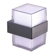 Вуличний настінний світильник Azzardo AZ4507 LARS SQUARE WALL 4000K Dark Grey