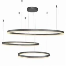 Підвіс Azzardo AZ4707 HALO PENDANT 100+80+60 BK