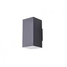 Вуличний світильник Azzardo AZ5231 Roland SQ LED 2x18W 3000K 1600Lm IP65 темно-сірий