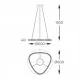 Люстра Zuma Line MD3169-1-3GT Athesa Led 1x24.5W 3000K-6000K 2800Lm IP20
