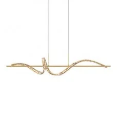 Люстра Zuma Line MD3170-1-3GT Athesa Led 1x24.5W 3000K-6000K 2800Lm IP20