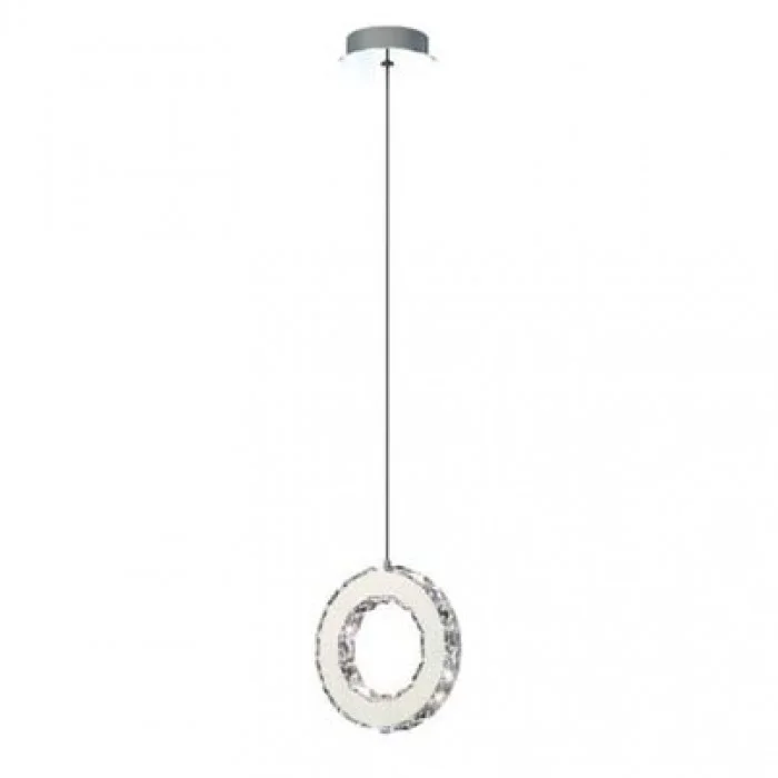 Підвісний світильник, люстра Zuma Line MD3713-1-3CT Girona Led 1x10W 3000K 1100Lm IP20 Хром Підвісний світильник, люстра Zuma Line MD3713-1-3CT Girona Led 1x10W 3000K 1100Lm IP20 Хром