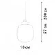 Подвесной светильник FrendlyLight FL3051 Orbit A PD