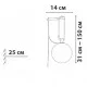 Бра FrendlyLight FL4048 Point WL