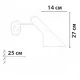Бра FrendlyLight FL4052 Poulsen WL Бра FrendlyLight FL4052 Poulsen WL
