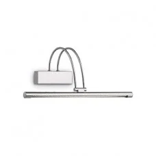 Бра, настенный светильник Ideal Lux 7045 Bow LED 1x4.6W 3000K 580Lm IP20 хром