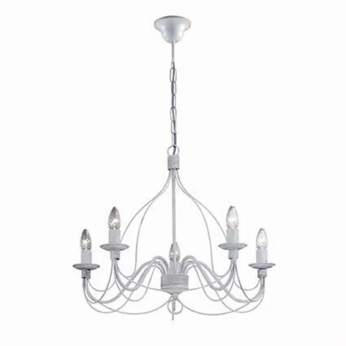 Ideal Lux Corte SP5 Bianco Antico