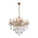 Люстра Ideal Lux 35611 Florian E14 12x40W IP20 золота Люстра Ideal Lux 35611 Florian E14 12x40W IP20 золота