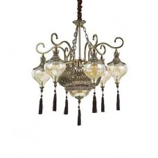 Люстра Ideal Lux 116006 Harem E27 9x42W IP20 бронзова