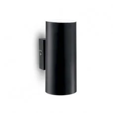 Бра, настенный светильник Ideal Lux 95998 Look GU10 2x28W IP20 черный