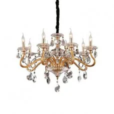 Люстра Ideal Lux 87764 Negresco E14 3x28W IP20 золота Люстра Ideal Lux 87764 Negresco E14 3x28W IP20 золота
