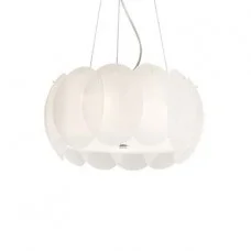Подвесной светильник, люстра Ideal Lux 74139 Ovalino E27 5x60W IP20 белый