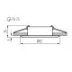 Точечный светильник Kanlux 18561 Evit GU5.3 1x10W IP20 алюминиевый