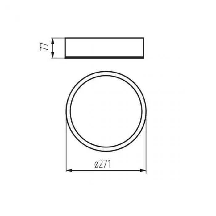 Світильник стельовий Kanlux 23123 Jasmin E27 1x20W IP20 бежевий Світильник стельовий Kanlux 23123 Jasmin E27 1x20W IP20 бежевий