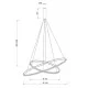 Подвесной светильник Kloodi KD-RG DUO 800/1000 108W 3K BK Ring Giza Duo
